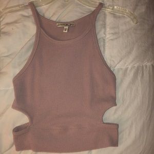 Mauve Tank/Crop Top